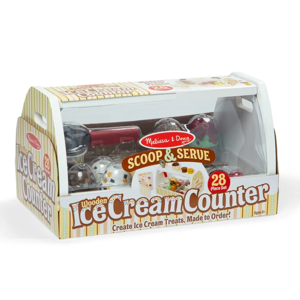 Spin Master Toys Far East Limited Melissa & Doug Scoop & Serve WoodenIceCreamCounter Sale