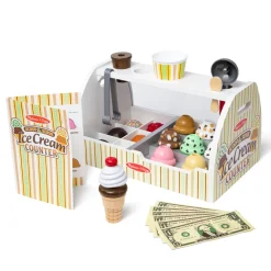 Spin Master Toys Far East Limited Melissa & Doug Scoop & Serve WoodenIceCreamCounter Sale