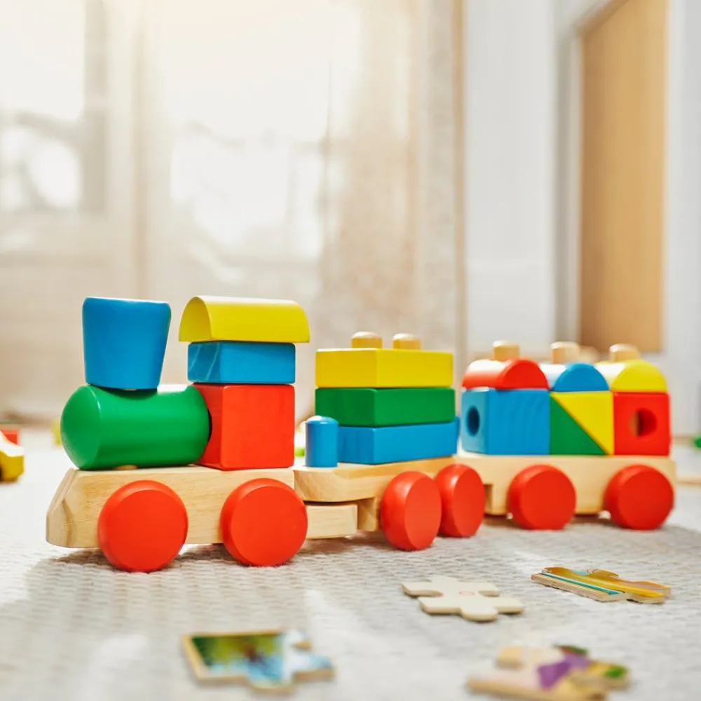 Melissa and Doug Melissa & Doug Stacking Train Discount