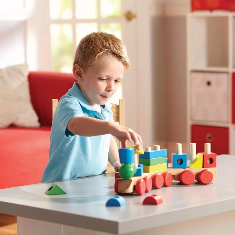 Melissa and Doug Melissa & Doug Stacking Train Discount