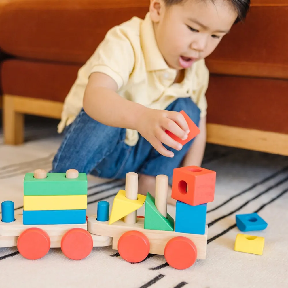Melissa and Doug Melissa & Doug Stacking Train Discount