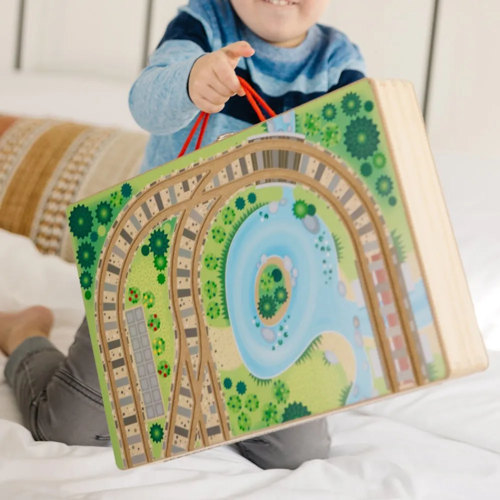 Melissa and Doug Melissa & Doug Take-Along Railroad Sale
