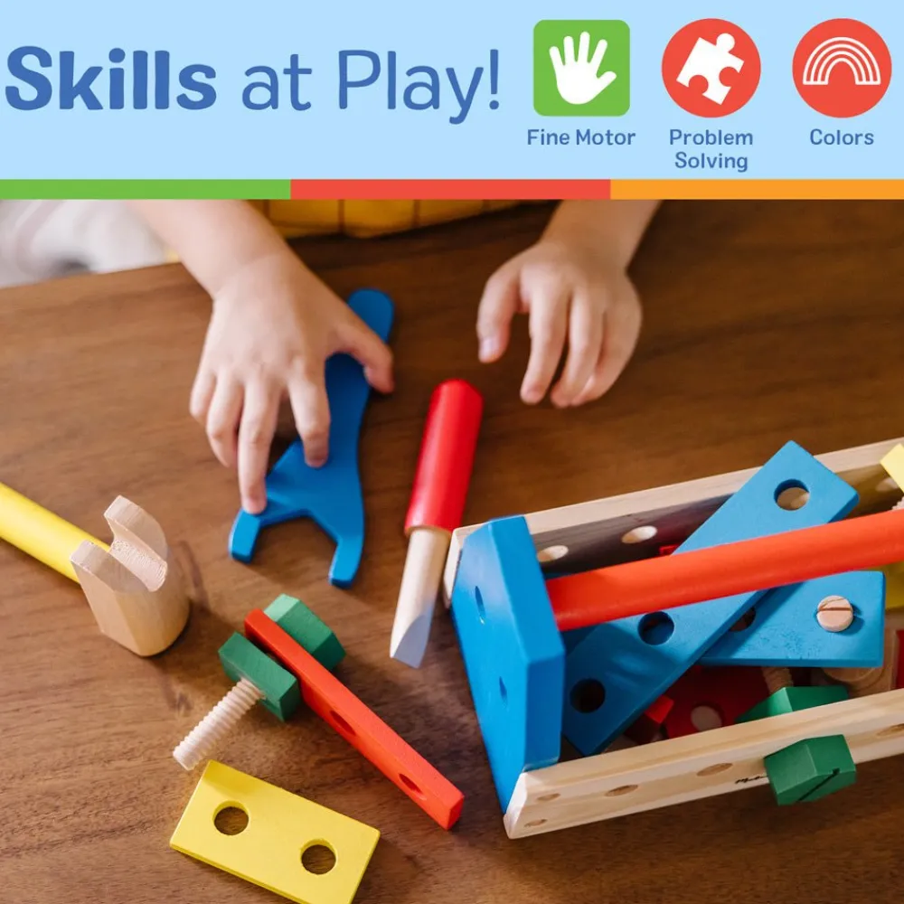 Melissa and Doug Melissa & Doug Take-Along Tool Kit Hot