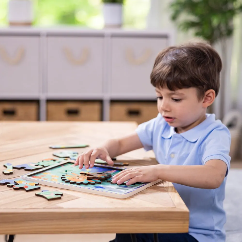Melissa and Doug Melissa & Doug Underwater Wooden Gear Puzzle Clearance