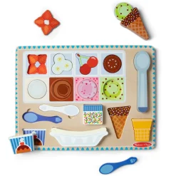 Melissa & Doug, LLC Melissa & Doug Wooden Magnetic IceCream Puzzle Discount