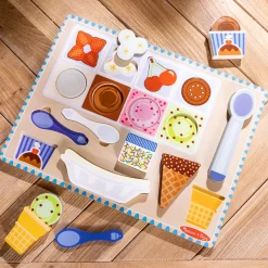 Melissa & Doug, LLC Melissa & Doug Wooden Magnetic IceCream Puzzle Discount