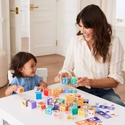 Spin Master Ltd. Melissa & Doug x Ms. Rachel Wooden Learning Blocks Hot