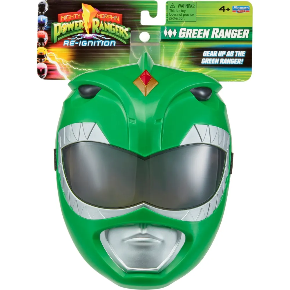 Imports Dragon Inc. Mighty Morphin Power Rangers - Green Ranger Mask Clearance