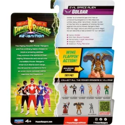 Imports Dragon Inc. Mighty Morphin Power Rangers - Villains Figure - Goldar Figure New