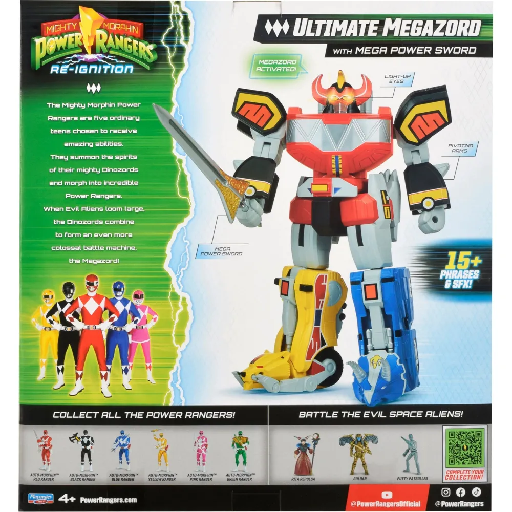 Imports Dragon Inc. Mighty Morphin Power Rangers - Ultimate Megazord (Assembled) Fashion