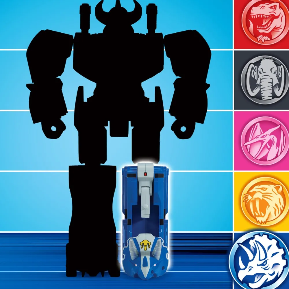 Imports Dragon Inc. Mighty Morphin Power Rangers - Triceratops Dinozord Online