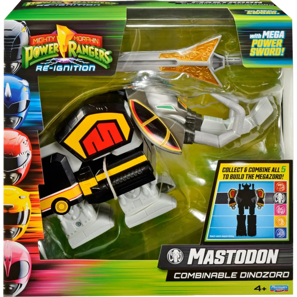 Imports Dragon Inc. Mighty Morphin Power Rangers - Mastodon Dinozord Discount