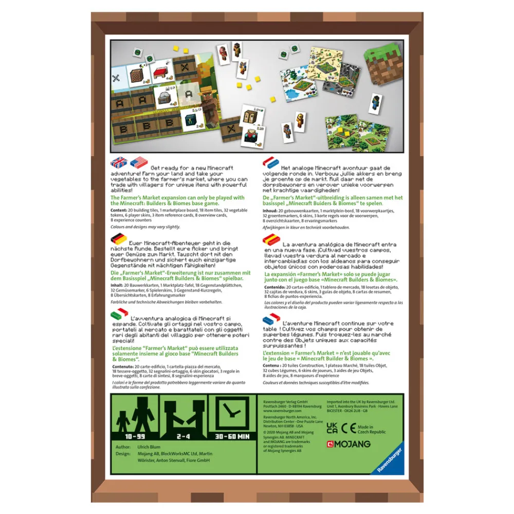 Ravensburger USA, Inc. Minecraft: Farmers Market Expansion Hot