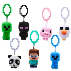 Mastermind Toys Minecraft-4" Plush Backpack Hangers Hot