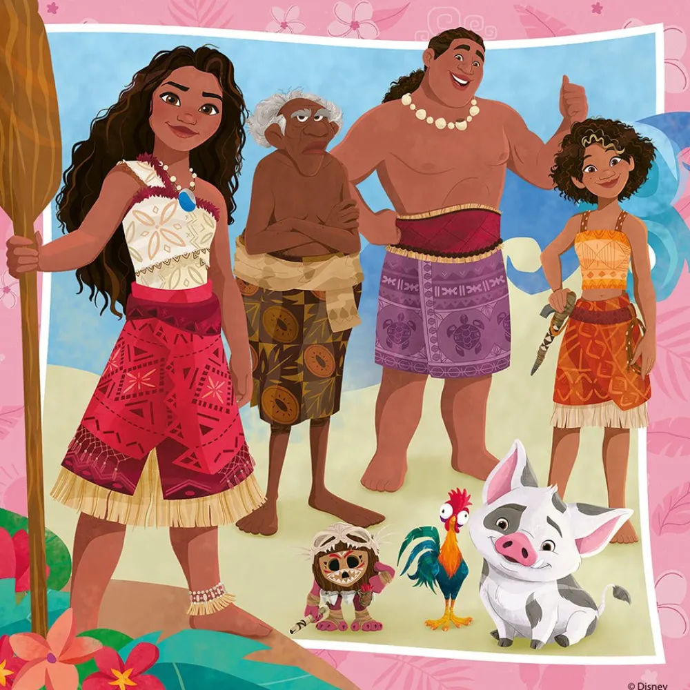 Ravensburger Moana 2 Off To New Advenstures 3x49 Pc Hot