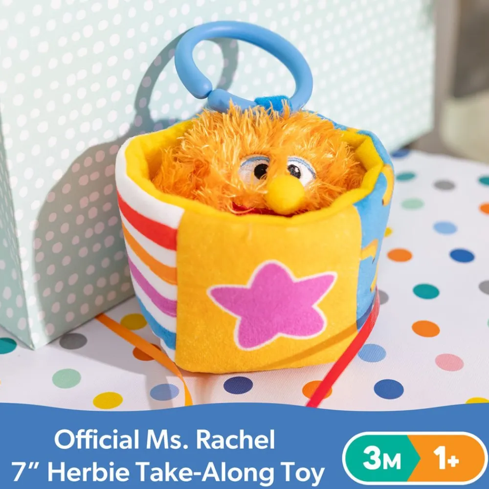 Spin Master Toys Far East Limited Ms. Rachel Herbie Sensory Take a Long Toy Clearance