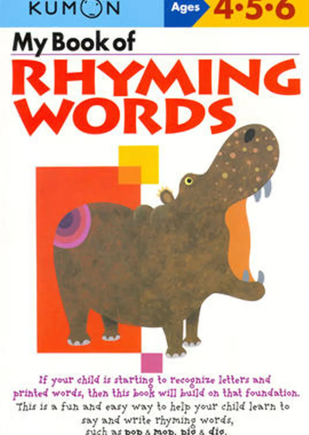 Kumon Publishing Canada My Book of Rhyming Words Fashion