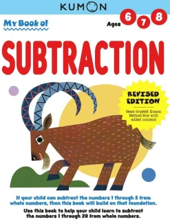 Mastermind Toys My Book of Subtraction Revised Edition Clearance