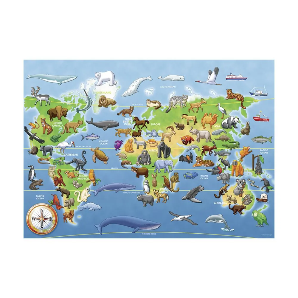 Ravensburger USA, Inc. My First Giant Floor Puzzle Endagered Animals 60pc Outlet