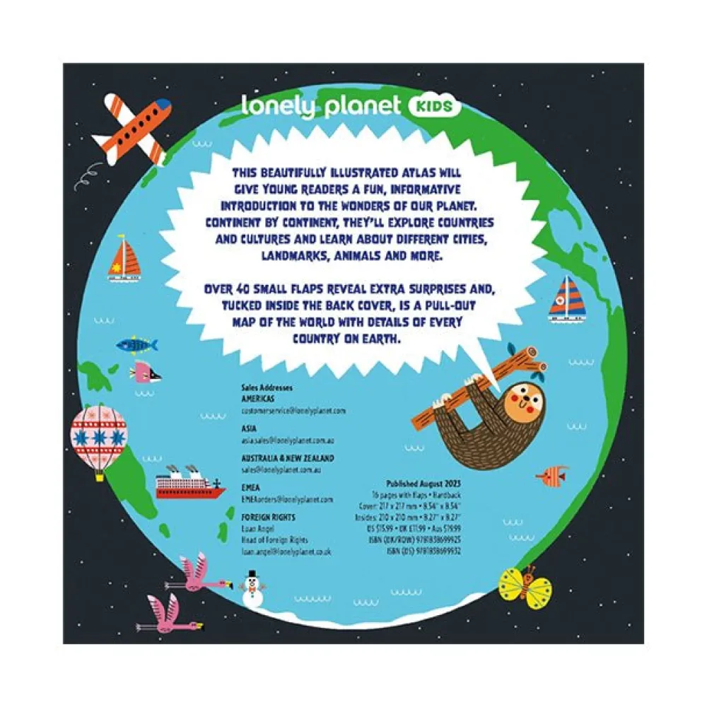 Raincoast Book Distr. Ltd. My First Lift-the-Flap World Atlas 1 Fashion