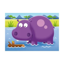 Ravensburger USA, Inc. My First Puzzles On Safari 2-5pc Puzzles New