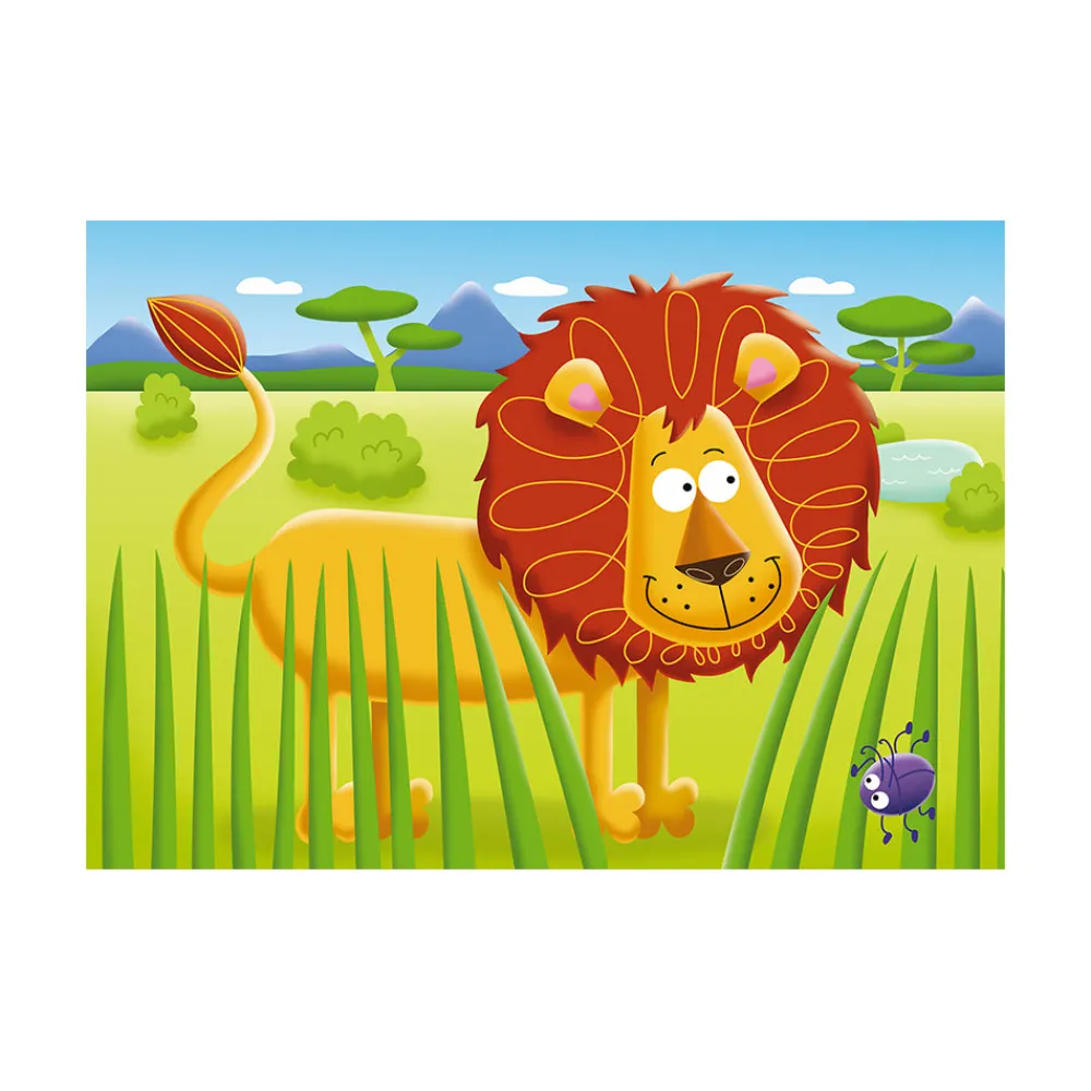 Ravensburger USA, Inc. My First Puzzles On Safari 2-5pc Puzzles New
