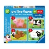 Ravensburger USA, Inc. My First Puzzles On the Farm 2-5pc Puzzles Fashion