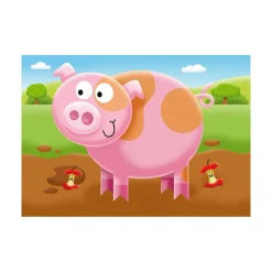 Ravensburger USA, Inc. My First Puzzles On the Farm 2-5pc Puzzles Fashion