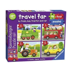 Ravensburger USA, Inc. My First Puzzles Travel Far 2-5pc Puzzles Discount