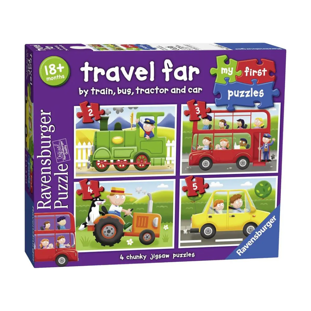 Ravensburger USA, Inc. My First Puzzles Travel Far 2-5pc Puzzles Discount