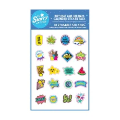 Mastermind Toys My Starry Chart B-day Holiday Calendar Stickers Clearance