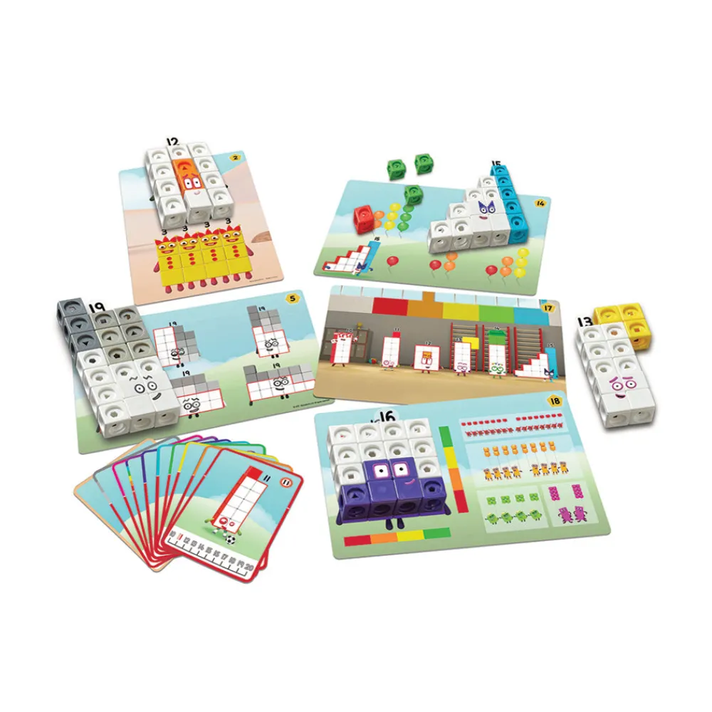 Learning Resources Numberblocks 11?€?20 Active Set with MathLink Cubes Outlet