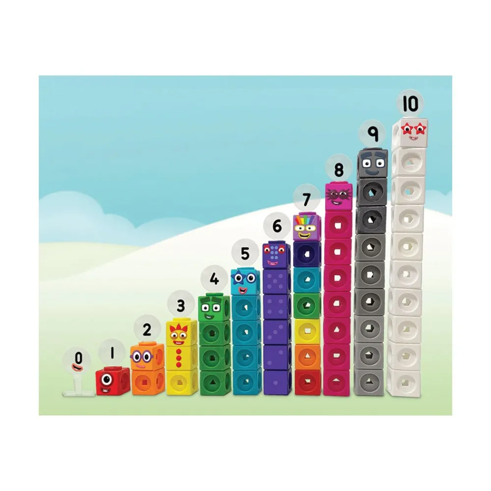 Learning Resources Numberblocks 1?€?10 Active Set with MathLink Cubes New