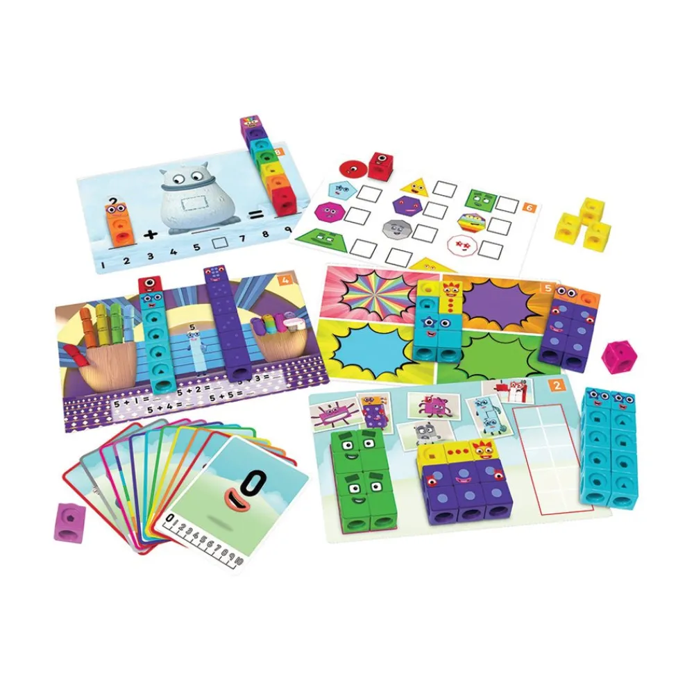 Learning Resources Numberblocks 1?€?10 Active Set with MathLink Cubes New