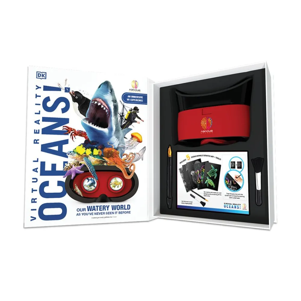 Abacus Brands, Inc. Oceans! VR Discovery Gift Box with DK Book Outlet