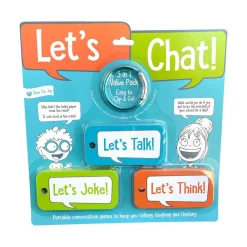 Open The Joy INC Open The Joy Let's Chat 3-1 Talking Cards Sale