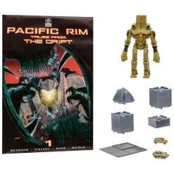 Imports Dragon Inc. Pacific Rim Jaeger Figures With Comic WV1 - Cherno Alpha Clearance