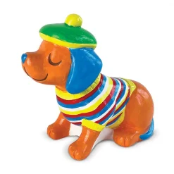 Bright Stripes Paint A Pet- Doxie Discount