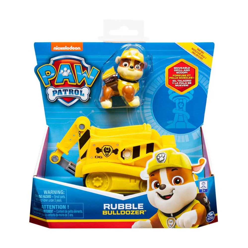 Spin Master Toys Far East Limited Paw Patrol Basic Vehicle Rubble New