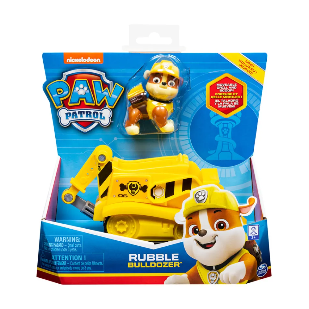 Spin Master Toys Far East Limited Paw Patrol Basic Vehicle Rubble New