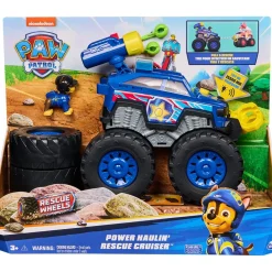 Spin Master Toys Far East Limited Paw Patrol Chase Deluxe Rescue Wheels Vehicle New