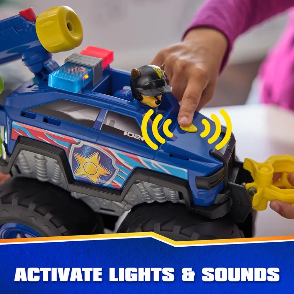 Spin Master Toys Far East Limited Paw Patrol Chase Deluxe Rescue Wheels Vehicle New