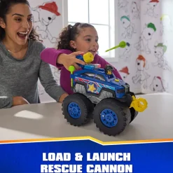 Spin Master Toys Far East Limited Paw Patrol Chase Deluxe Rescue Wheels Vehicle New