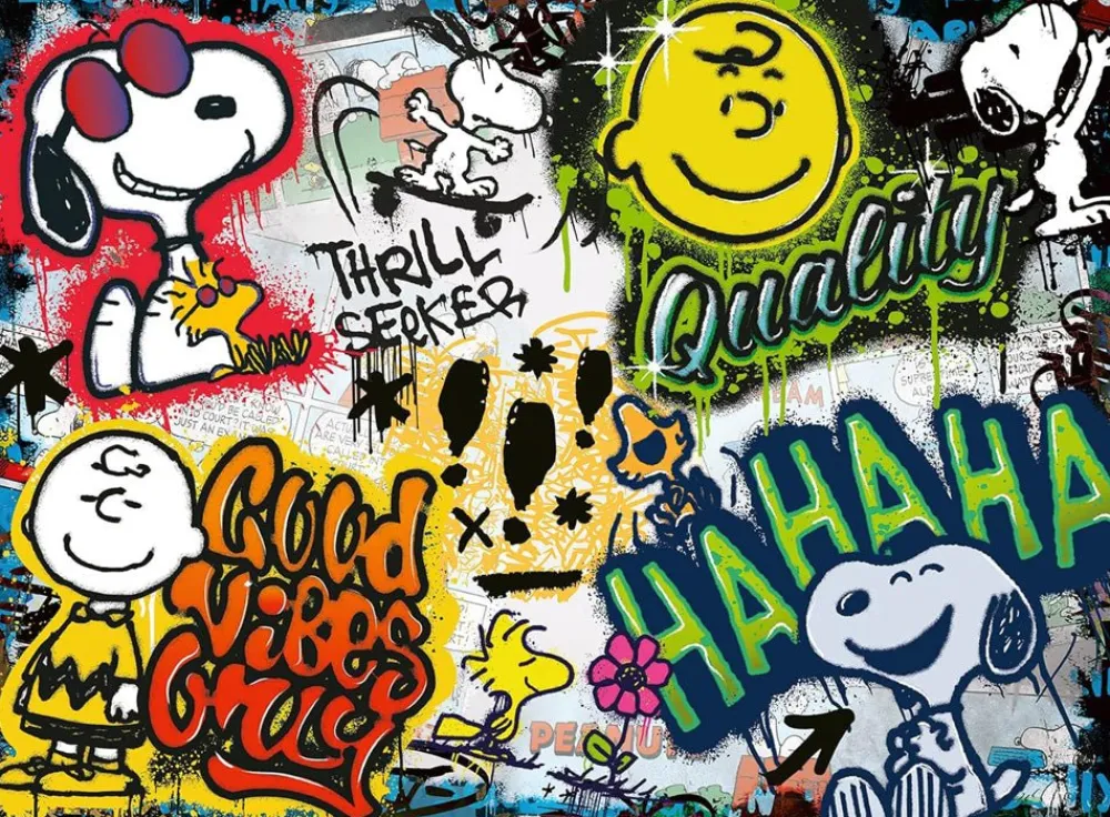 Ravensburger Peanuts Graffiti 500 Pc Puzzle New