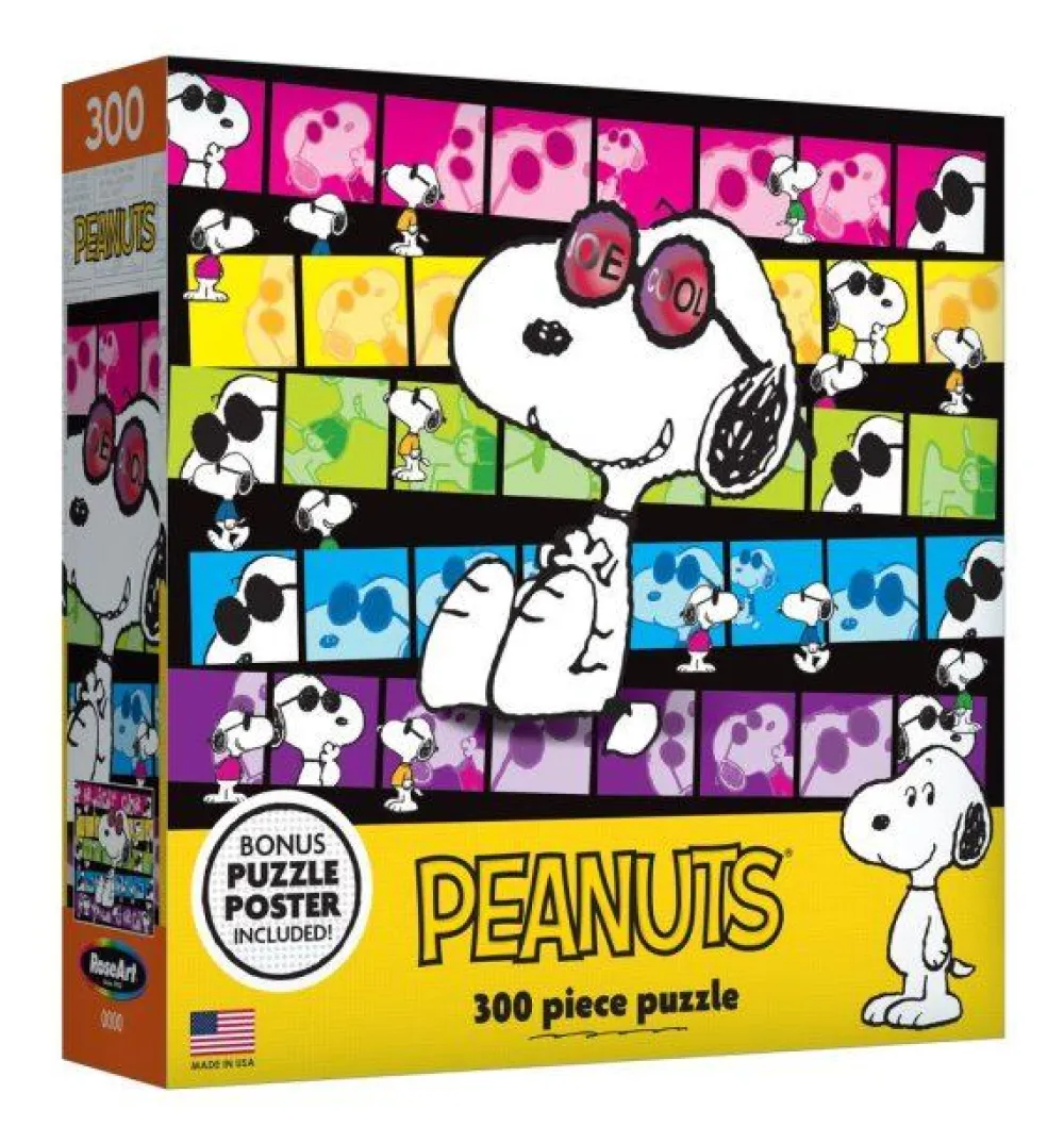 Mastermind Toys Peanuts Joe Cool 300 PC Puzzle New