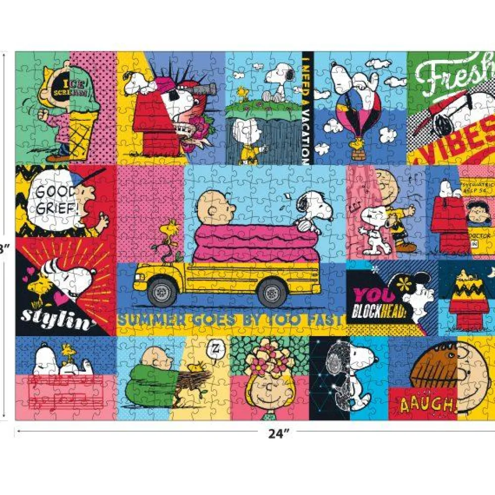 Mastermind Toys Peanuts Vibes 300 PC Puzzle Discount