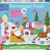 Ravensburger Peppa Pig Christmas 24pc Shaped Floor Puzzle Clearance