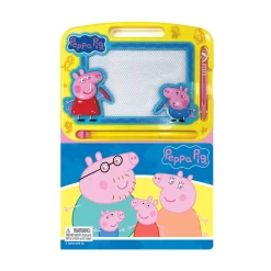EDITIONS PHIDAL INC. Peppa Pig Magnetic Drawing Board and Book Set Clearance