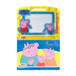EDITIONS PHIDAL INC. Peppa Pig Magnetic Drawing Board and Book Set Clearance