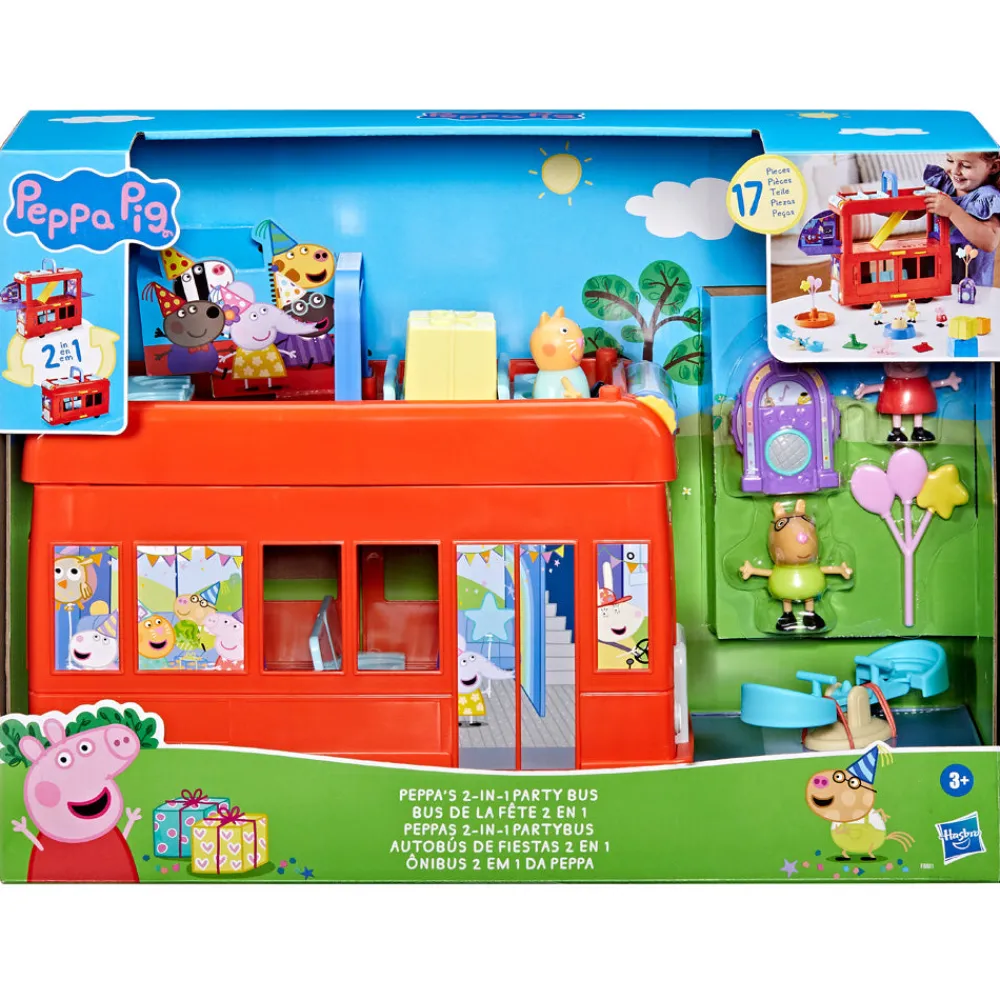 Hasbro Canada Corporation Peppa Pig Peppa's 2 in 1 Party Bus Sale